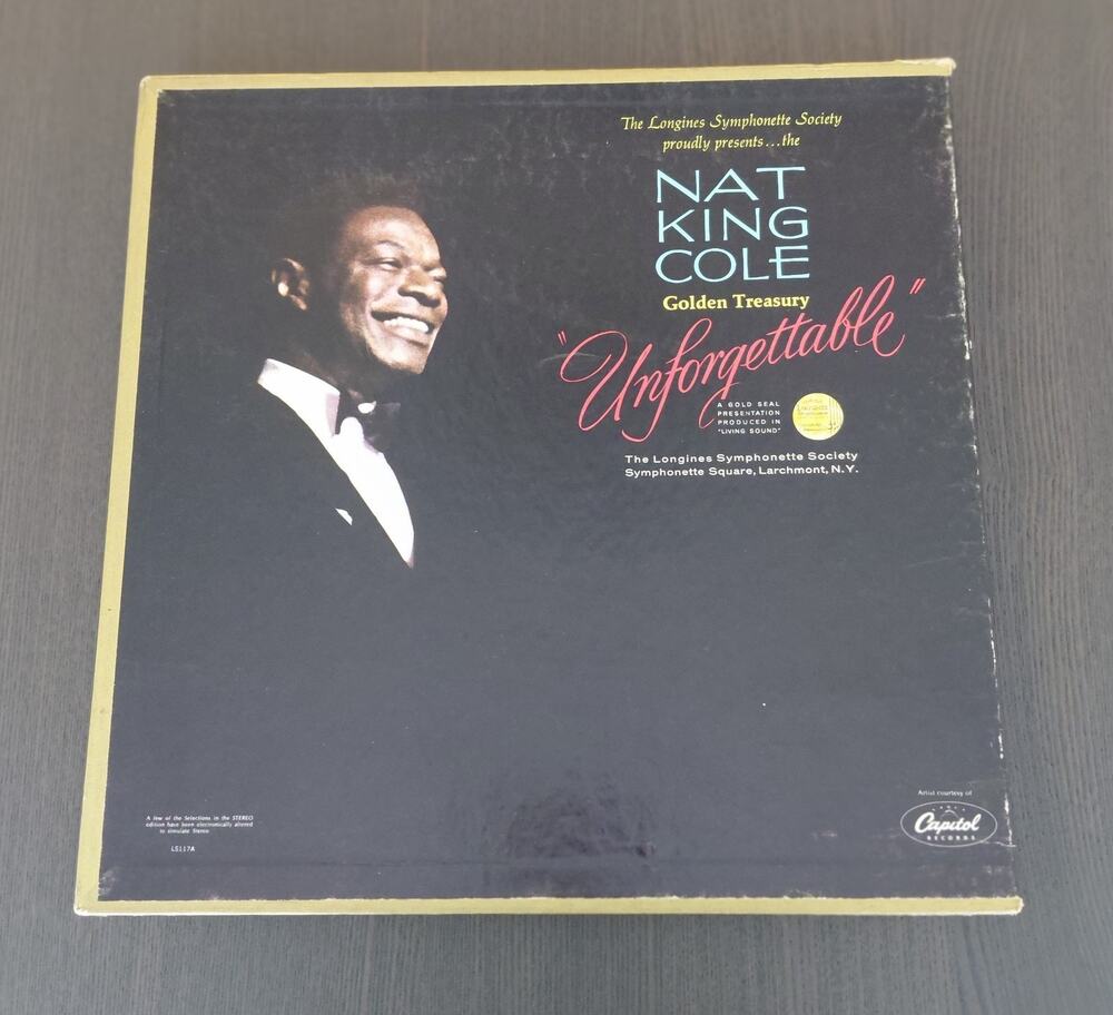 BOX SET: Nat King Cole – Golden Treasury "Unforgettable" Vinyl